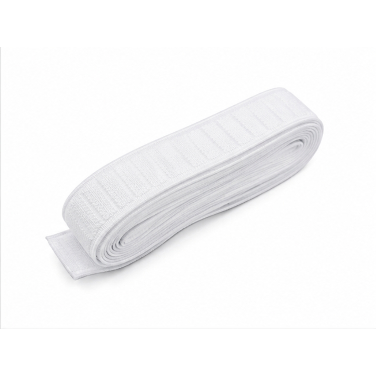 bande élastique gros grain blanche 20 mm