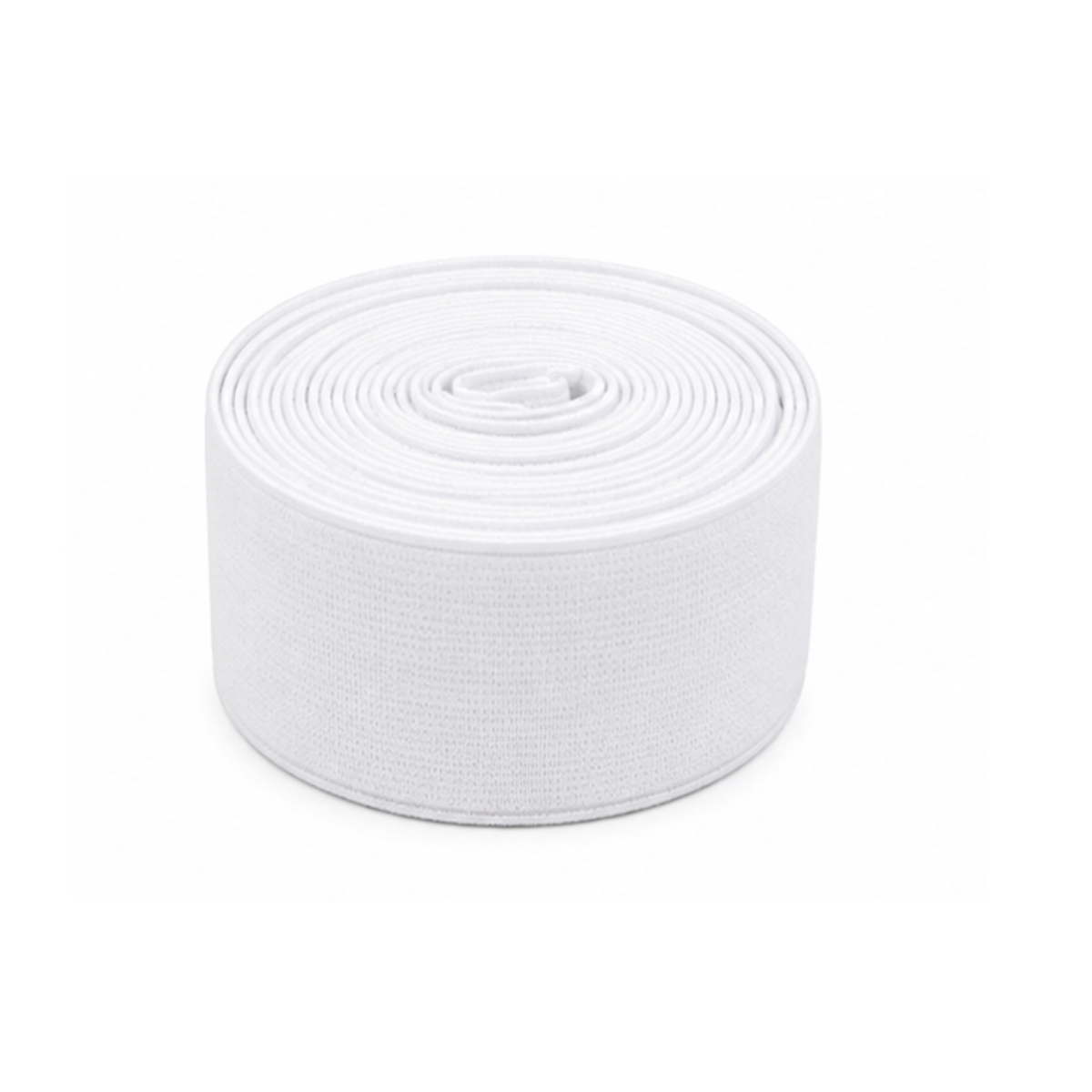 élastique large blanc 5 cm