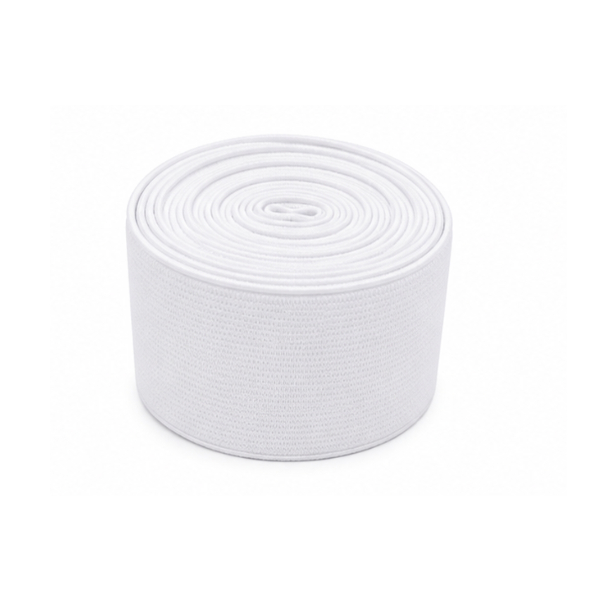 élastique large blanc 5 cm