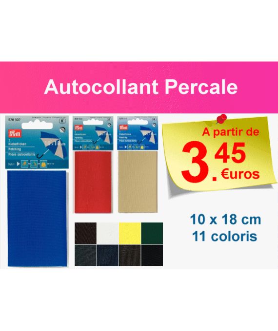 Autocollant percale