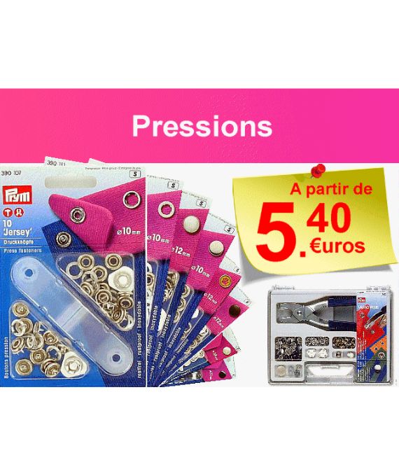 Pressions à sertir