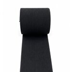 bande élastique noire 60 mm couture