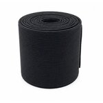 élastique large noir pour ceinture