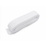 bande élastique gros grain blanche 20 mm