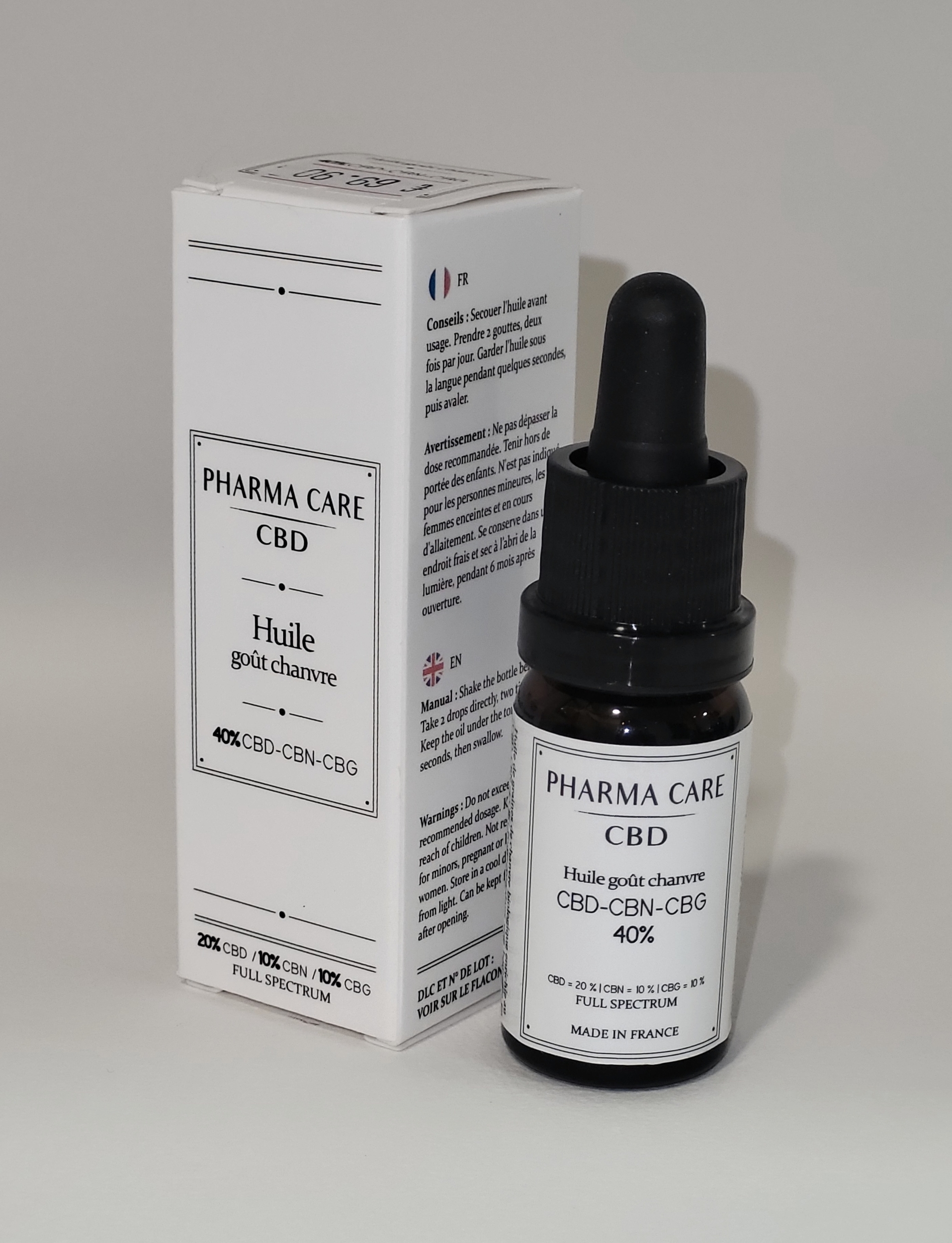 Huile 40% CBD
