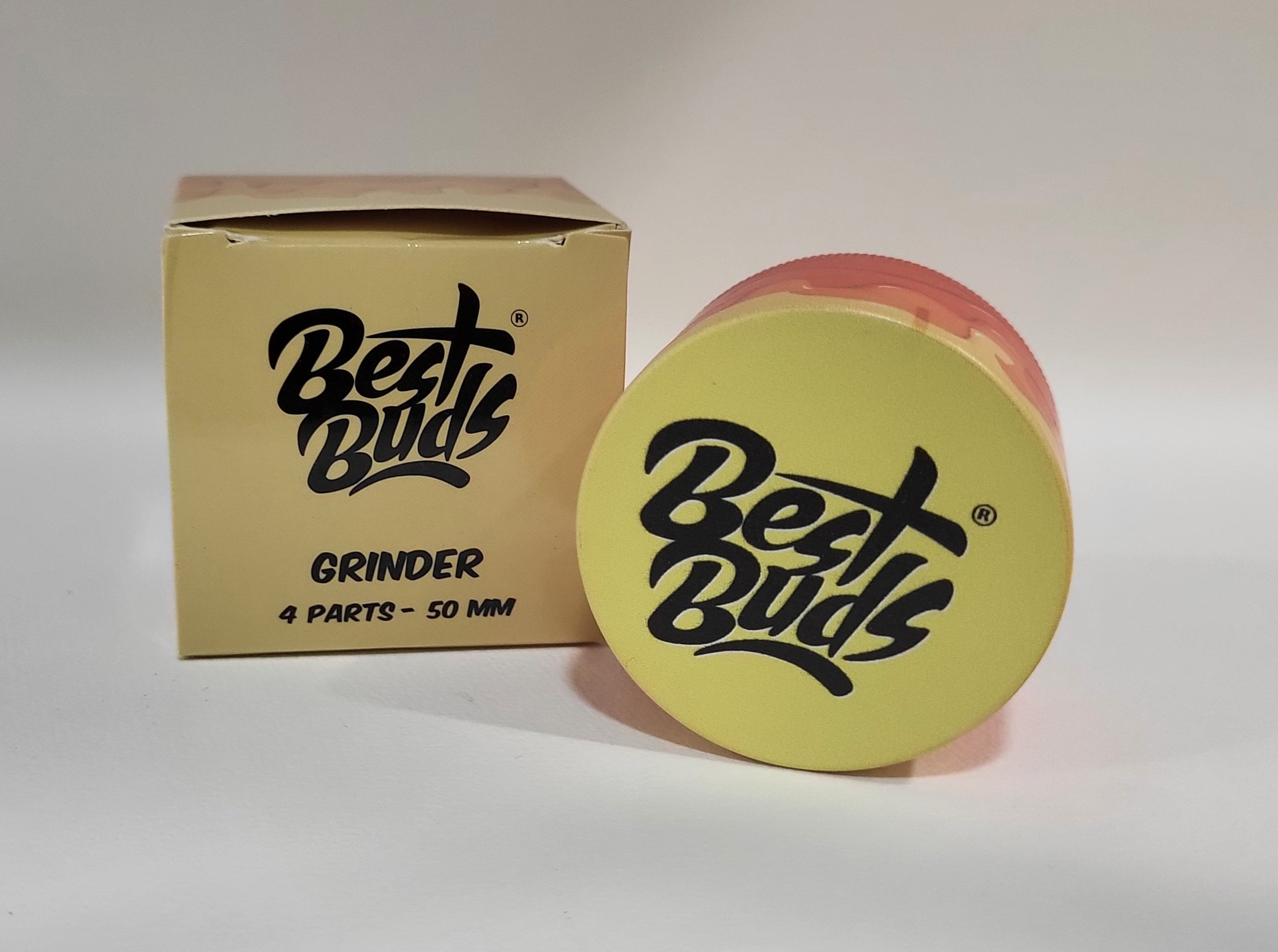 Bestbuds Grinder Rond Orange 2