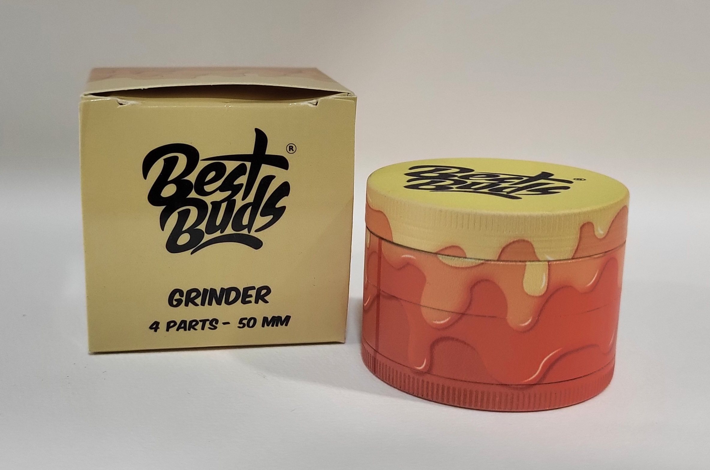 Bestbuds Grinder Rond Orange