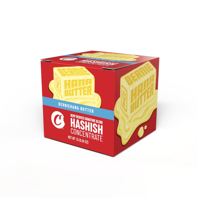 Berniehanabutter HASHISH THCA COOKIES LEAF GOLD