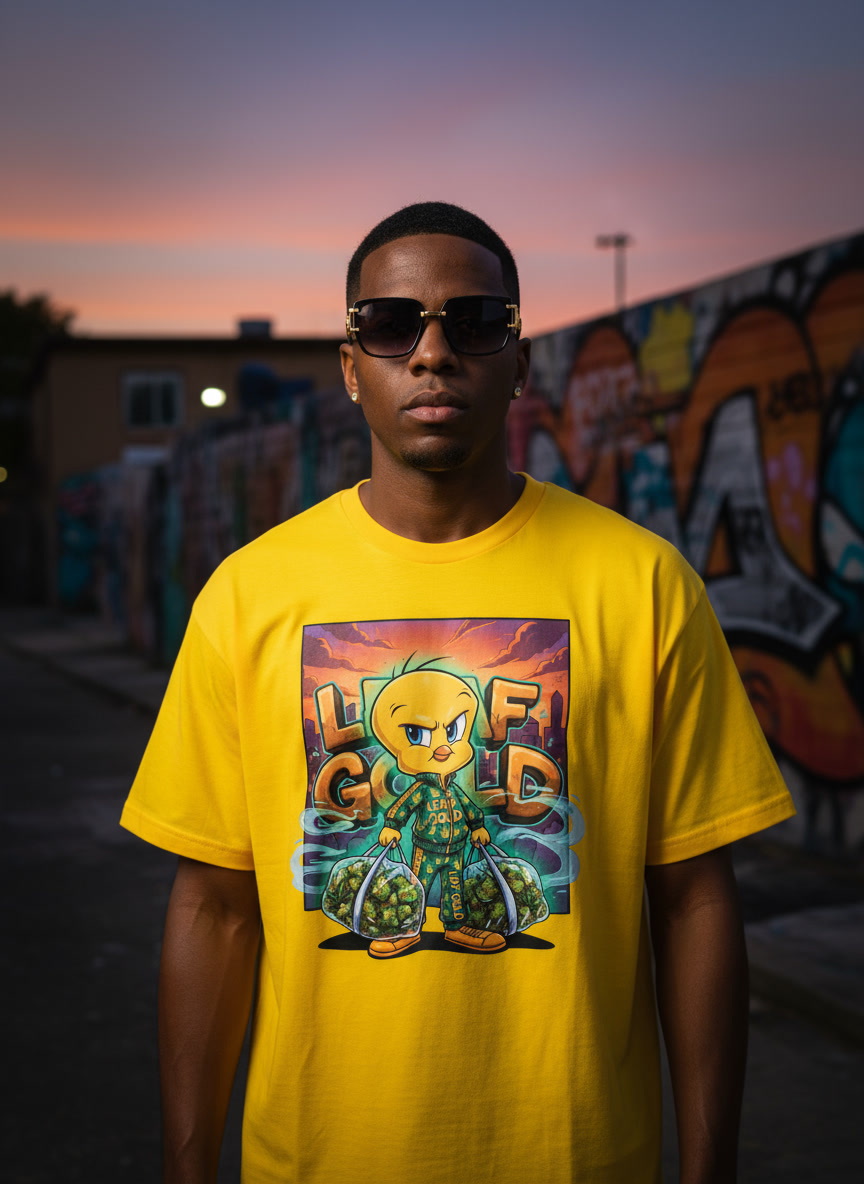 VETEMENT CANNABIS TEE SHIRT CANNABIS