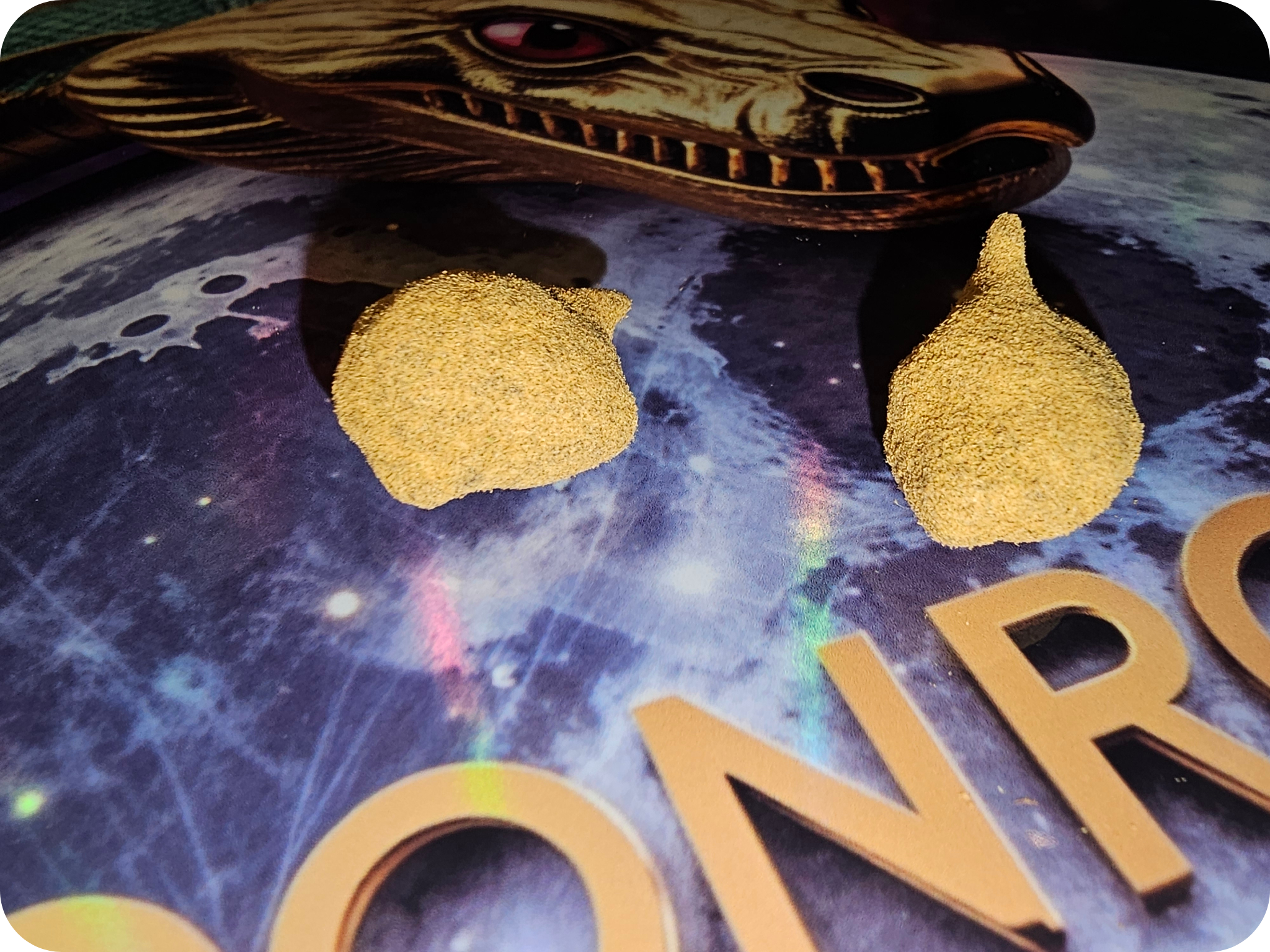 MOONROCK THCA - FLEURS THCA - leaf-gold