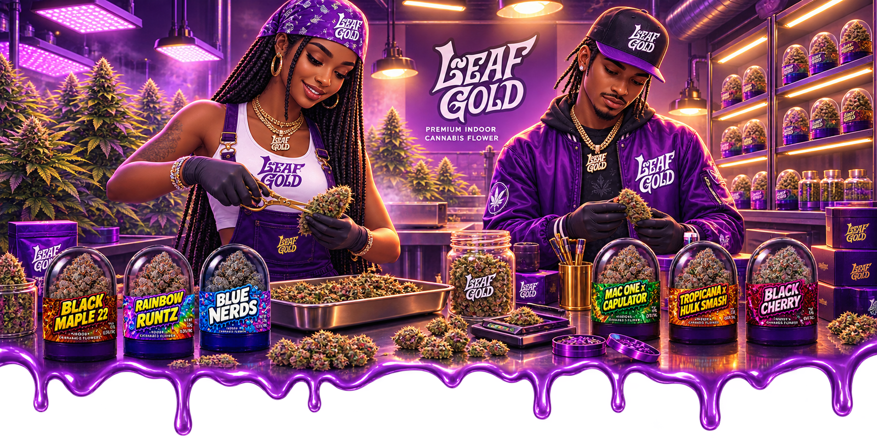 Fleurs THCA USA premium - Achat THCA France Leaf Gold