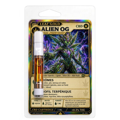 CARTOUCHE CBD ALIEN OG