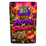 Pochette CBD Leaf Gold Strawberry