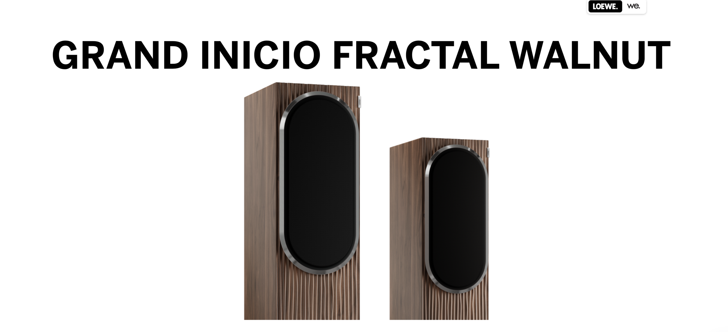 Loewe GRAND INICIO FRACTAL WALNUT