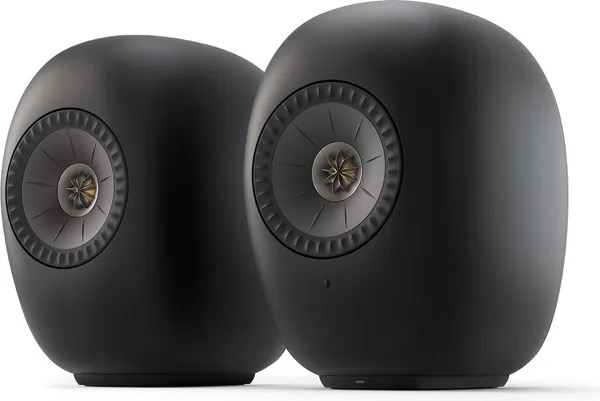 Kef LS LUXE Noir - la paire