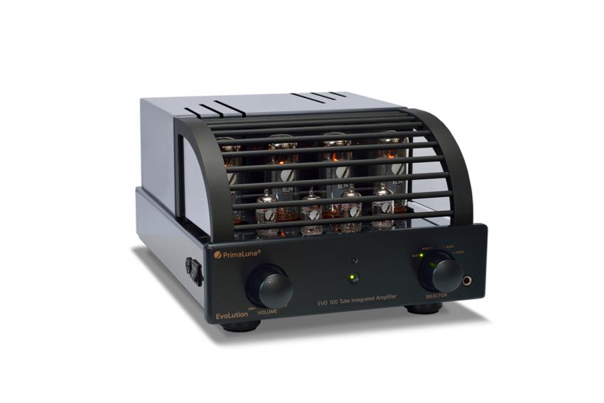 162b-PrimaLuna-EVO-100-Tube-Integrated-Amplifier-black-slanted-white-backgro