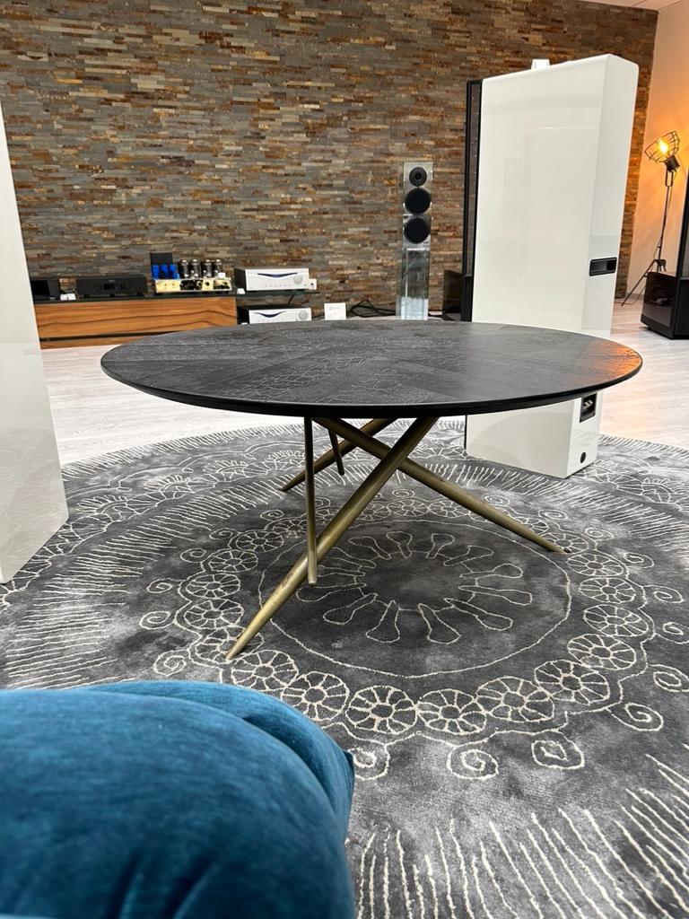 Bretz Table de Salon OHLINDA J118L “chêne brulé”