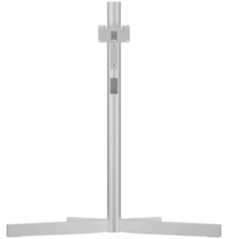 Loewe Floor Stand Stellar - Pieds de Sol / Support TV motorisé pour OLED Stellar - Aluminium Brossé