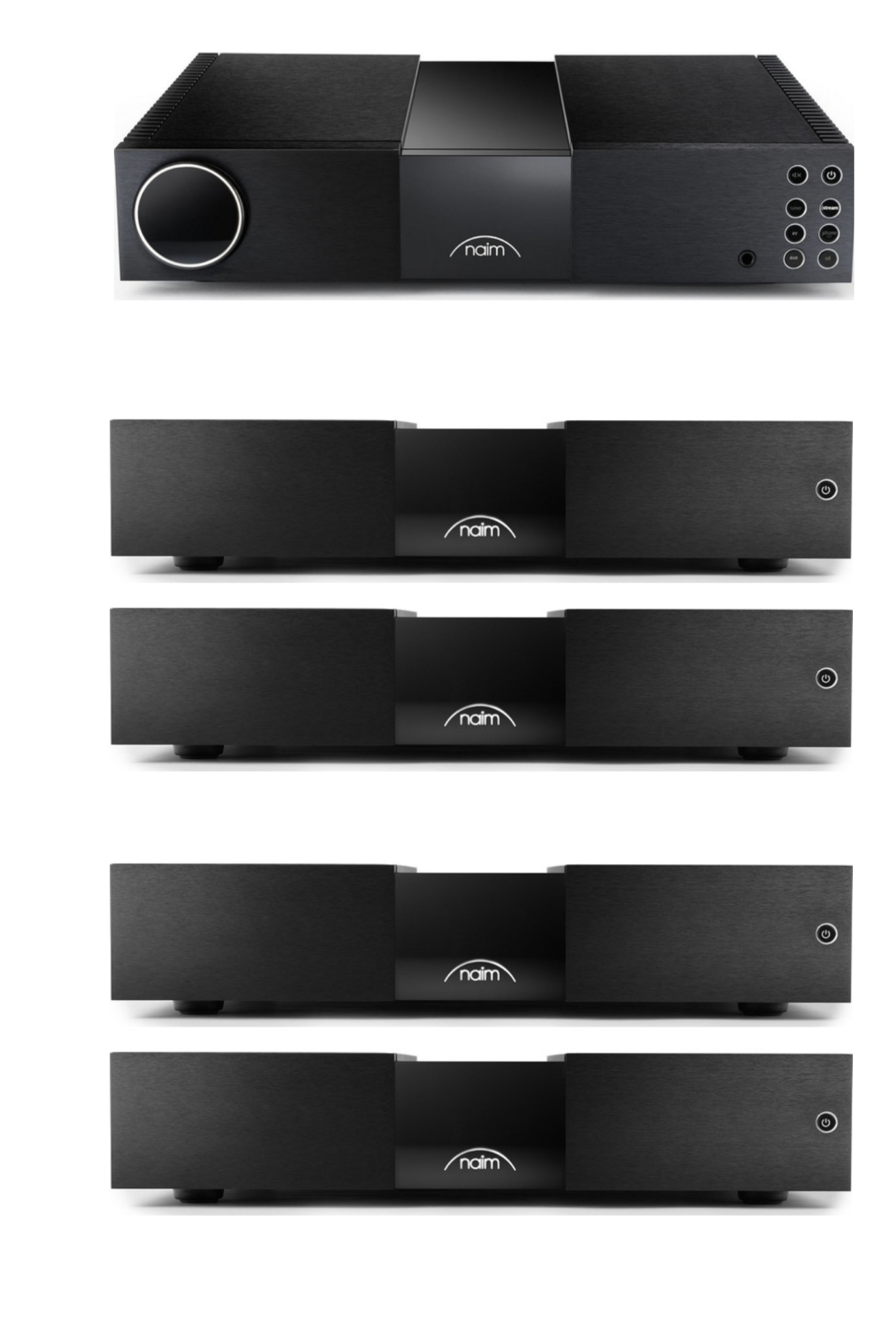 Naim NAC 332 + 2x NAP 350 + 2x NPX 300