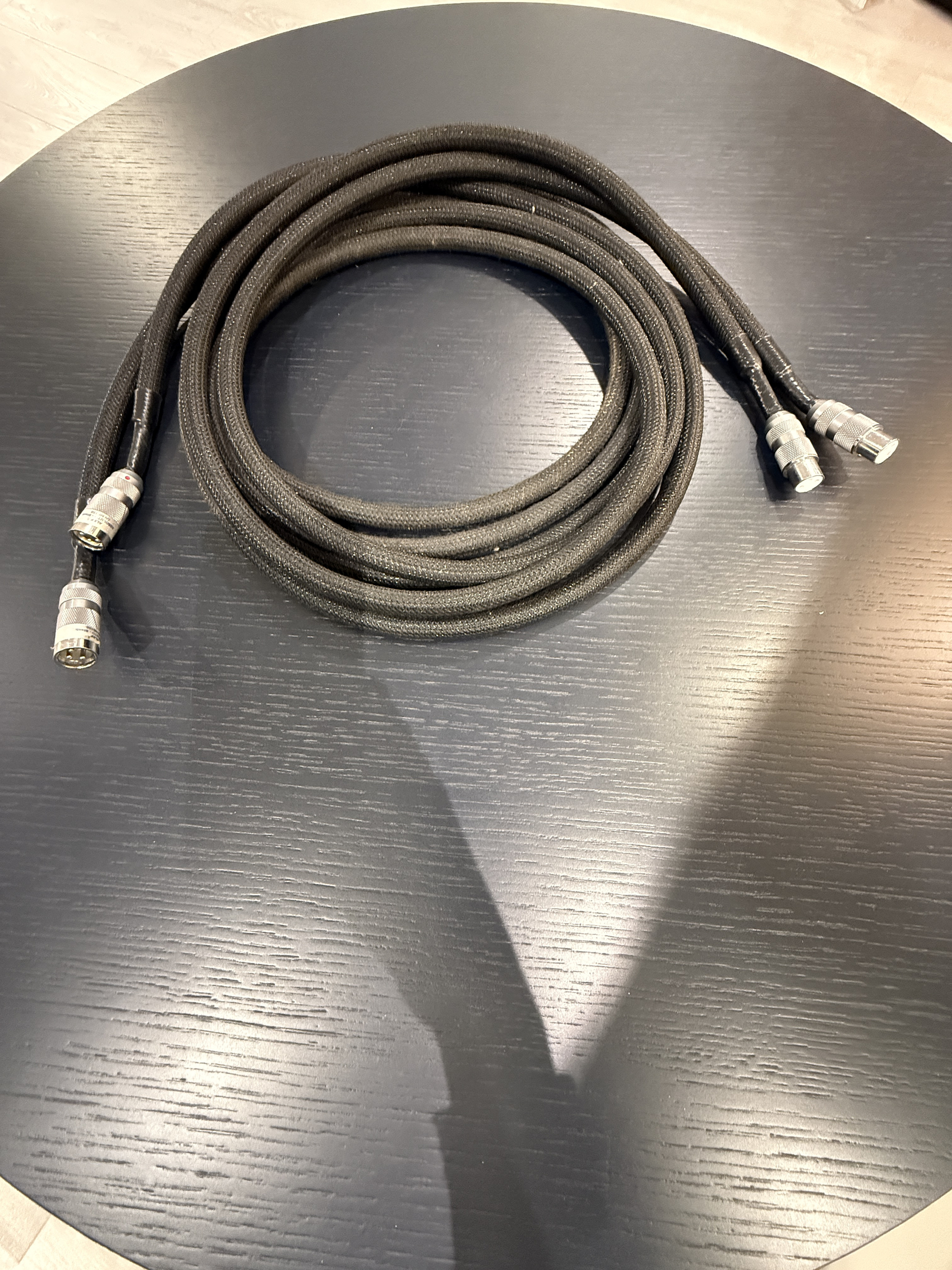 ALEF ASSOLUTO Black series cable XLR 3,5m - occasion - Occasions/Câbles