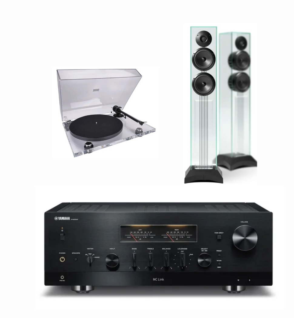 Pack hi-fi n°1 Waterfall victoria evo xt + Yamaha RN 2000A + Pro-ject XA B 30TH
