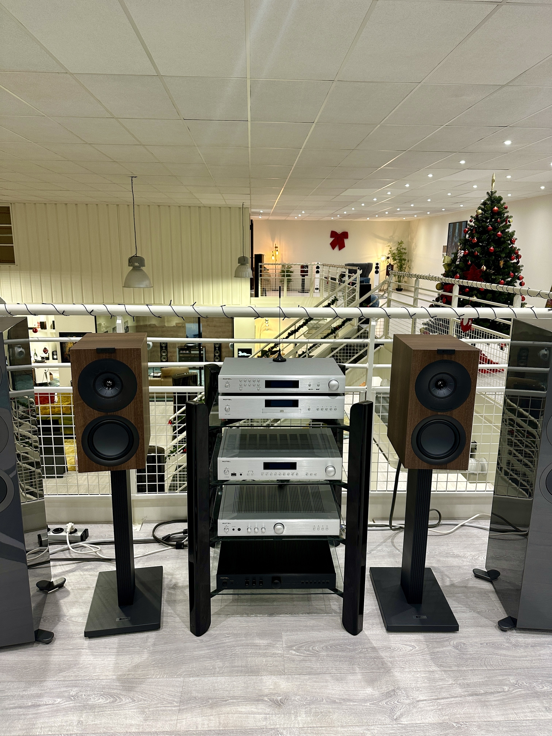 Chaine Rotel & Kef : Rotel A12MKII, CD11MKII, T11 & KEF Q Concert