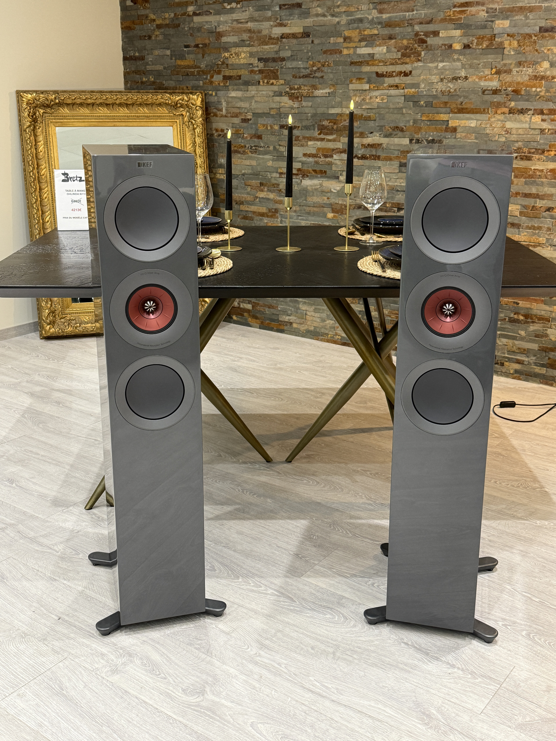 KEF R7 META ÉDITION SPÉCIALE TITANIUM