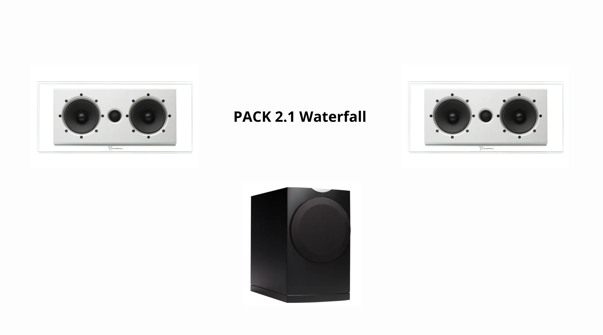 Pack 2.1 Waterfall – Elora Evo L/R + Caisson HF2 250S – Offre Déstockage
