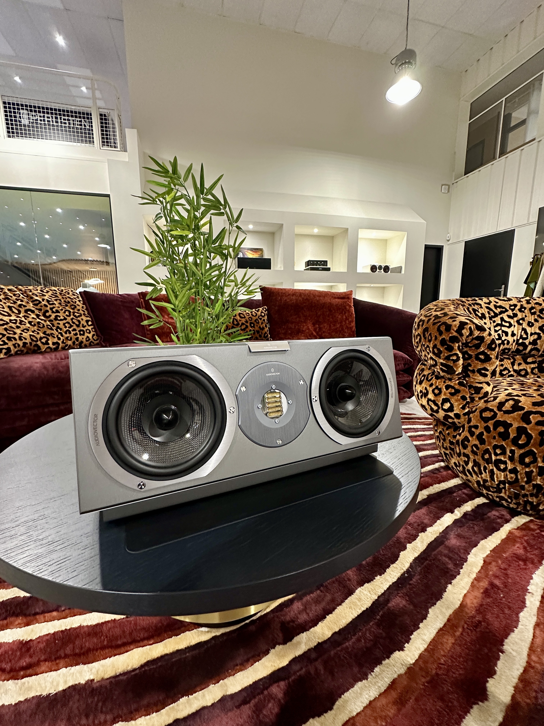 AUDIOVECTOR R CENTER ARRETÉ BLANC + CÂBLES FREEDOM CONCEPT R3 - Occasion
