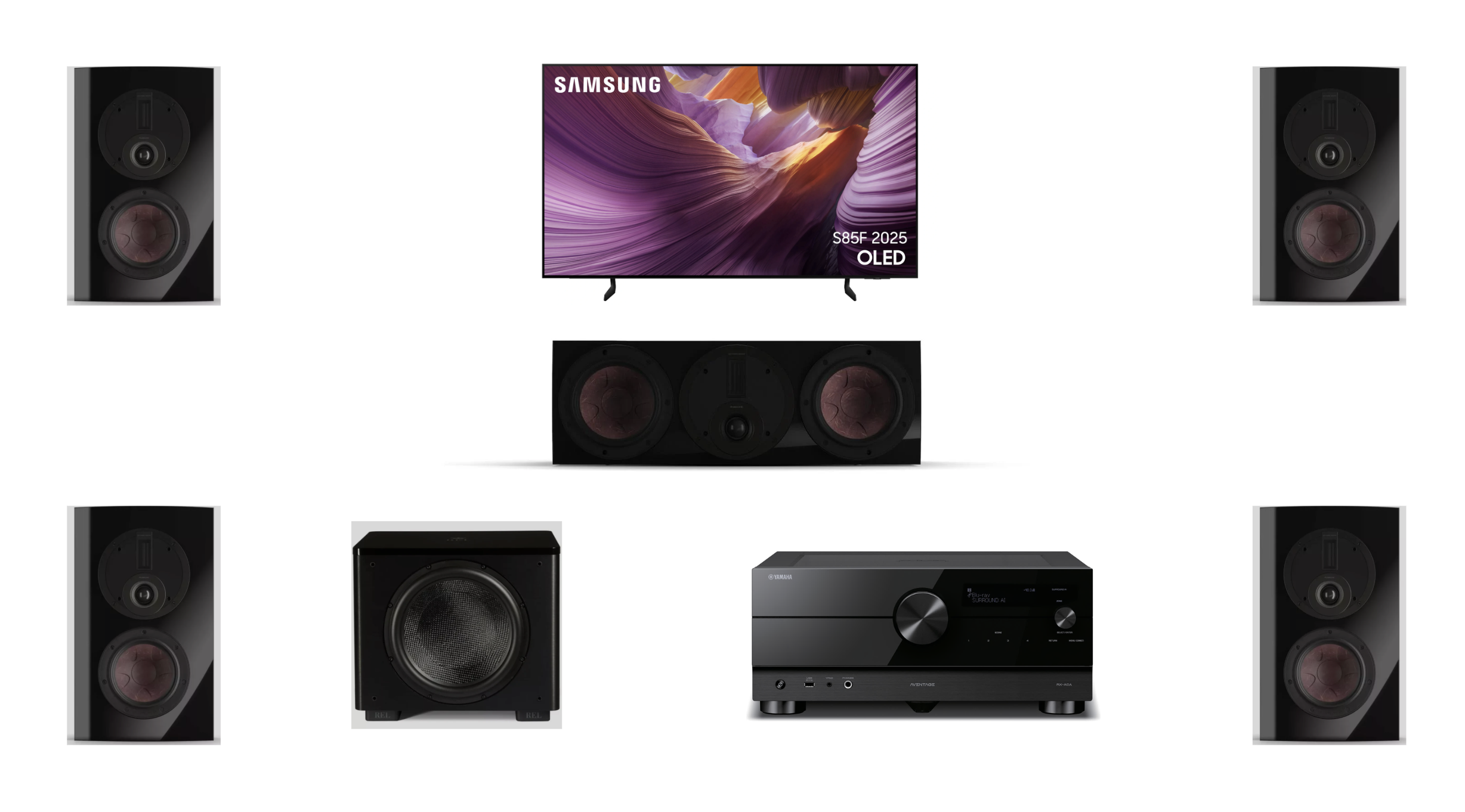 Offre exclusive  Mondial 2026 - ( DALI Ruikore & REL HT & YAMAHA RX-A8 ) TV OLED SAMSUNG 196 cm OFFERTE*
