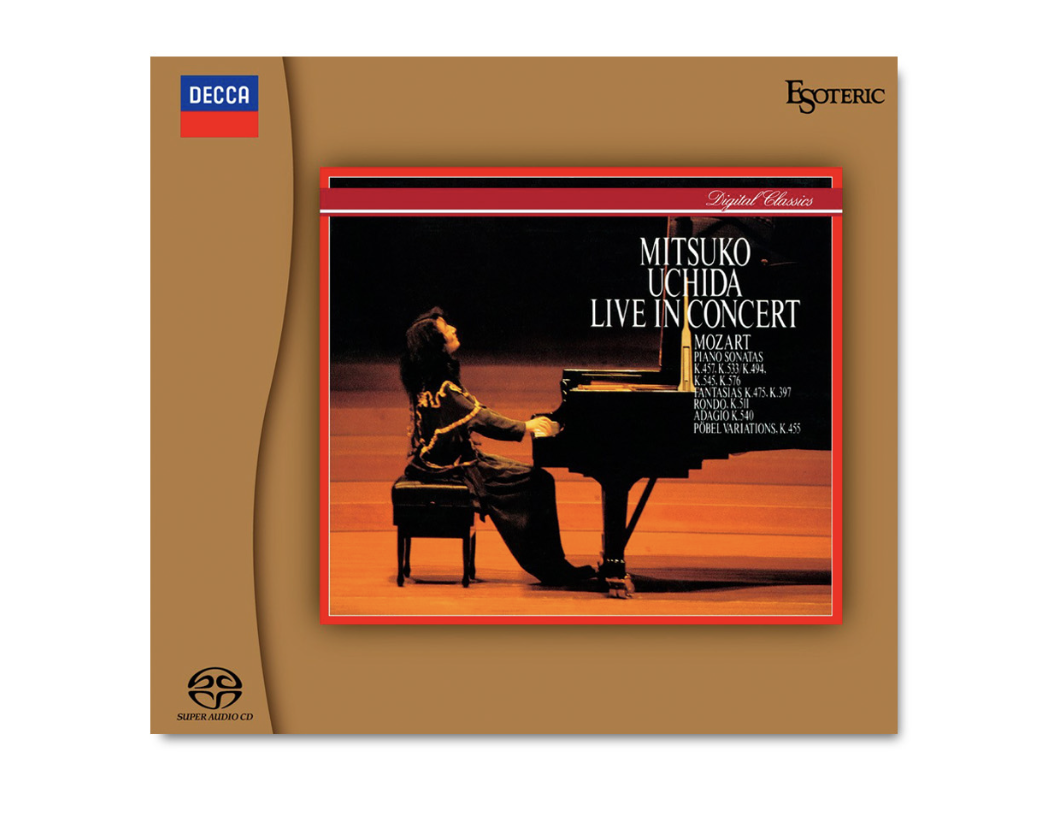 Esoteric Mitsuko Uchida – Mozart Live in Concert