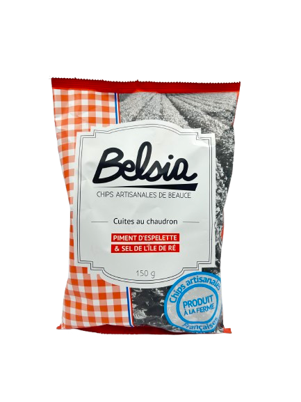 CHIPS BELSIA SEL & PIMENT D\'ESPELETTE
