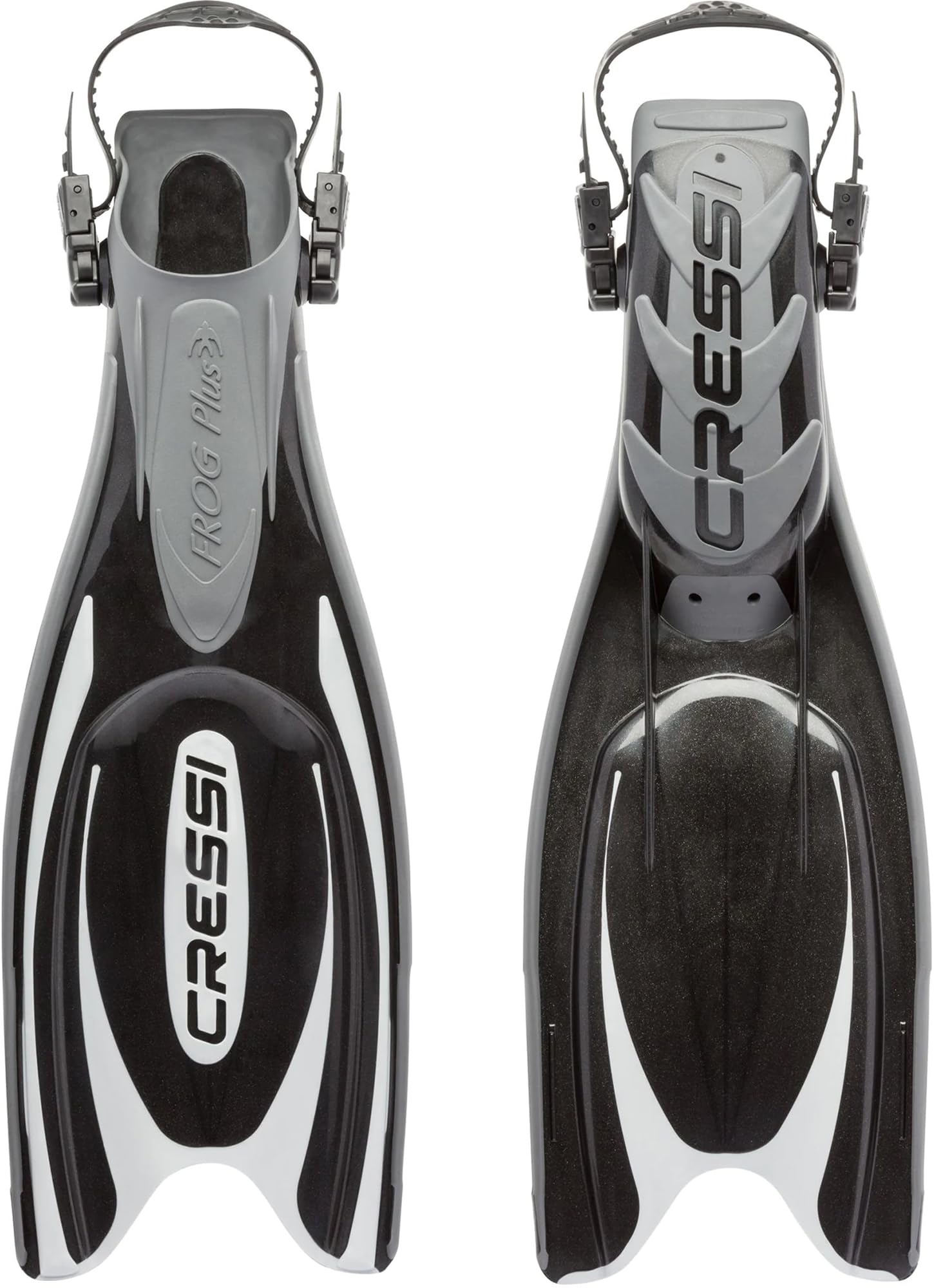 Palmes réglables Cressi Frog Plus pour float tube