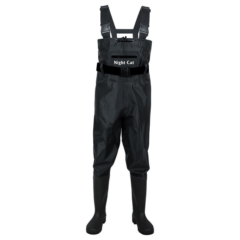 Waders de pêche Night Cat à bottes PVC, pointure 43