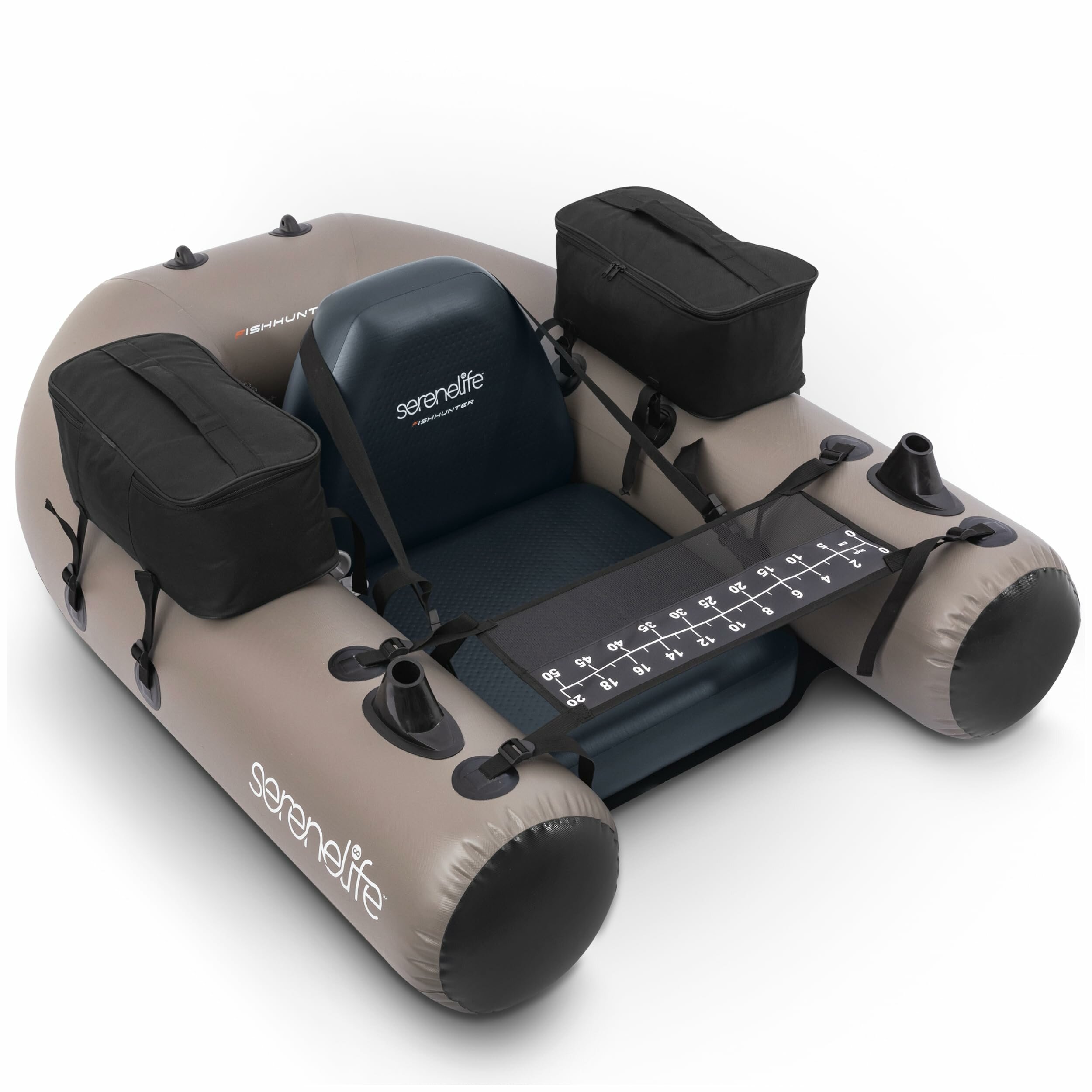 Float tube de pêche SereneLife en PVC laminé, 100 kg