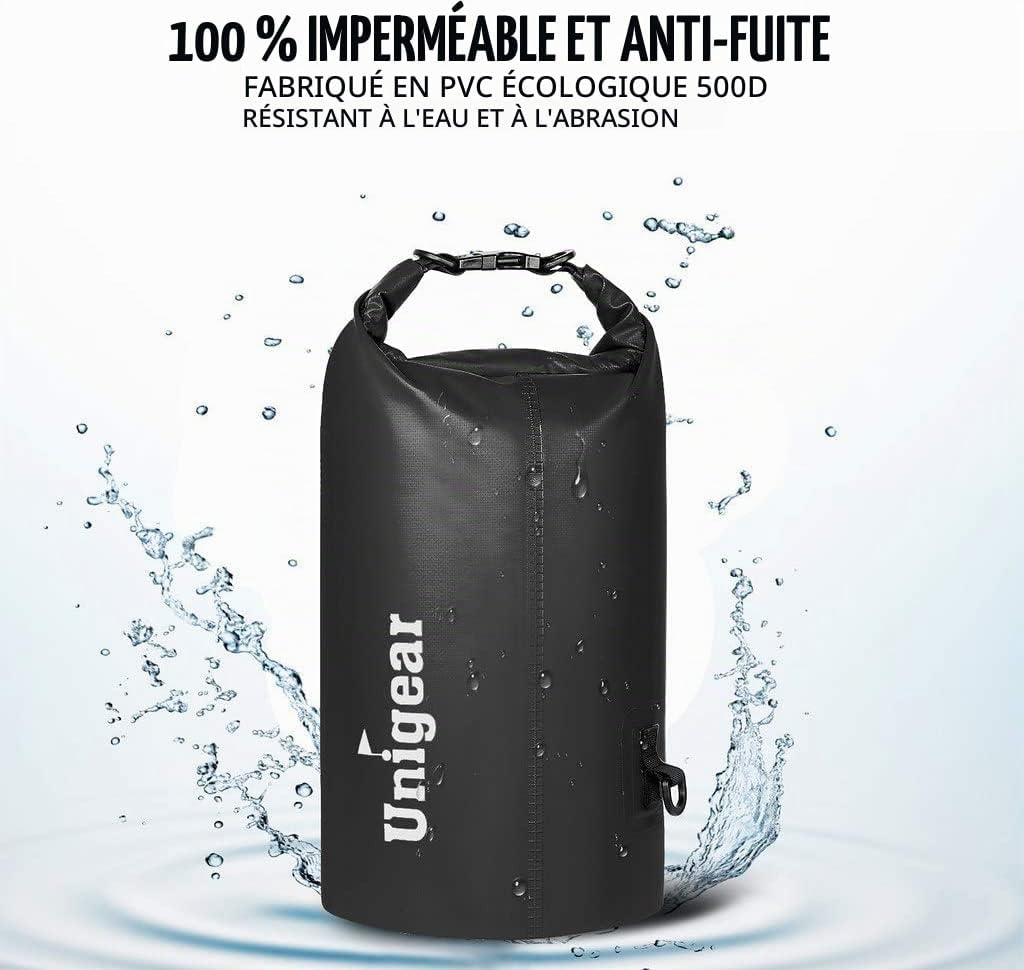 Sac étanche Unigear en PVC avec pochette téléphone, photo 2