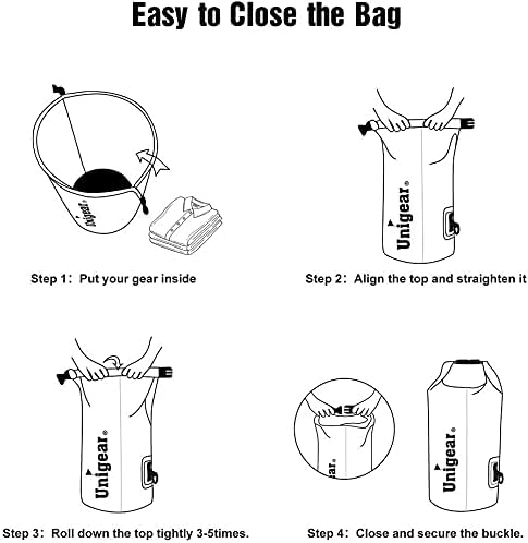 Sac étanche Unigear en PVC avec pochette téléphone, photo 5