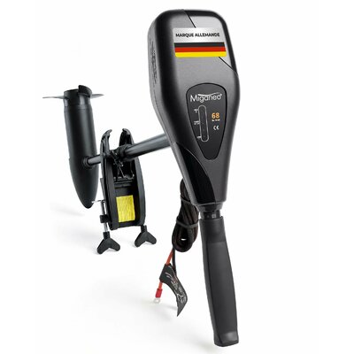 Moteur électrique Miganeo TRS 68 lbs 12 V pour bateau gonflable