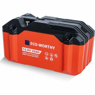 Batterie lithium LiFePO4 12 V 20 Ah pour moteur de traîne