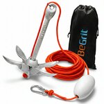 Ancre pliable BeGrit 1,5 kg avec corde de 10 m