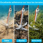 Ancre pliable BeGrit 1,5 kg avec corde de 10 m, photo 7