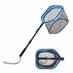 Épuisette pliable télescopique FLISSA à filet enduit PVC