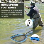 Épuisette pliable télescopique FLISSA à filet enduit PVC, photo 3