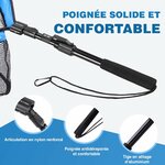 Épuisette pliable télescopique FLISSA à filet enduit PVC, photo 5