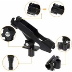 Lot de 2 supports de canne rotatifs à 360° pour kayak, photo 3
