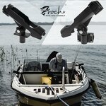 Lot de 2 supports de canne rotatifs à 360° pour kayak, photo 7