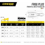 Palmes réglables Cressi Frog Plus pour float tube, photo 5