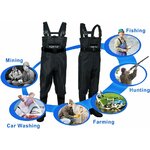 Waders de pêche Night Cat à bottes PVC, pointure 43, photo 5
