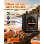 Gonfleur électrique paddle 20 PSI rechargeable avec embouts, photo 6