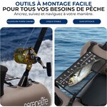 Float tube de pêche SereneLife en PVC laminé, 100 kg, photo 5